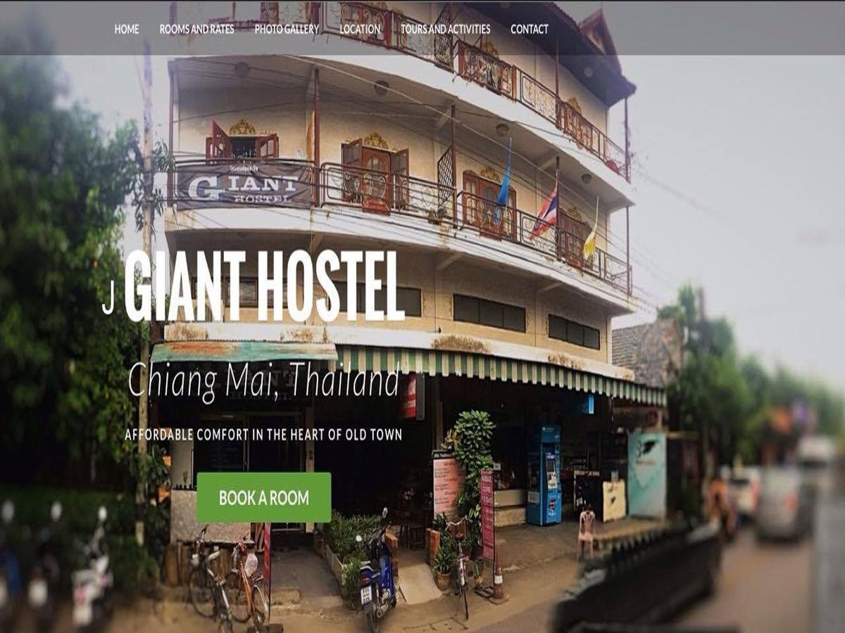 J Giant Hostel Chiang Mai Exterior foto